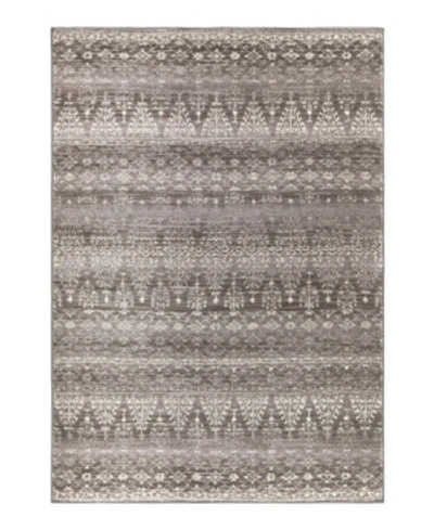 Palmetto Living Illusions Thames Taupe 9' X 13' Area Rug In Beige