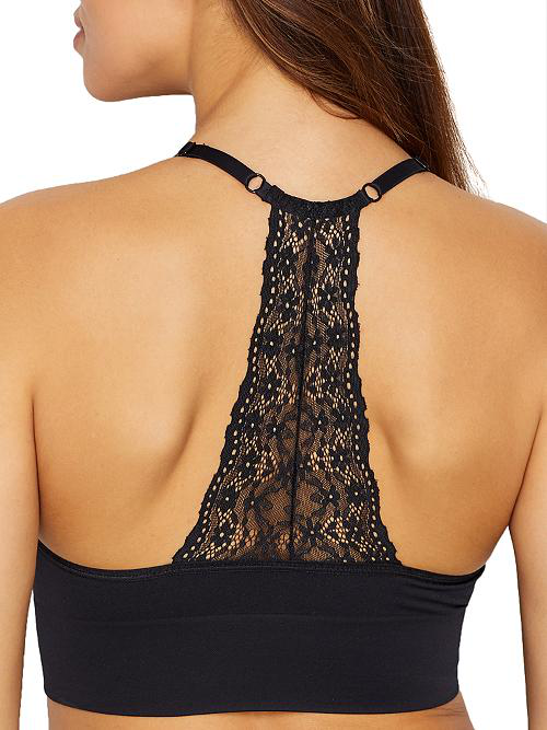 lace back bralette
