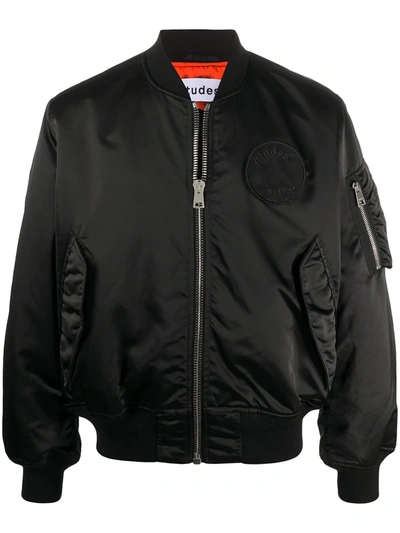 Etudes Studio Black Horizon Bomber Jacket