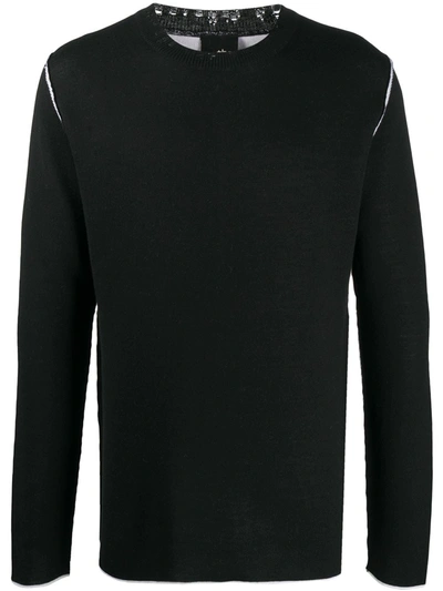 Thom Krom Crewneck Jumper In Black