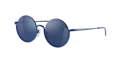 Emporio Armani Woman Sunglasses Ea2112 In Mirror Blue