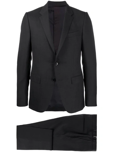 Ermenegildo Zegna Single-breasted Suit In Black