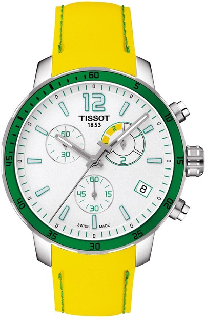 Pre-owned Tissot  Quickster T0954491703701 In Stainless Steel
