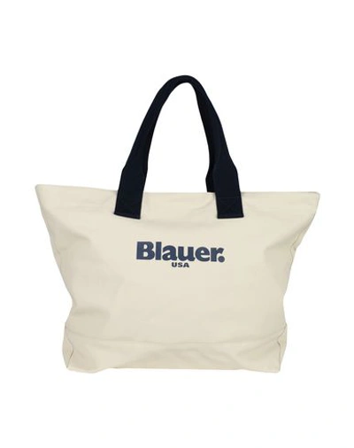 Blauer Duffel Bags In Ivory