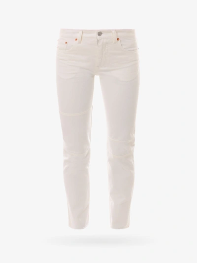 Mm6 Maison Margiela Trouser In White