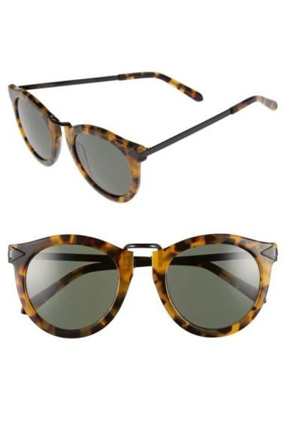 Karen Walker 'harvest' 50mm Sunglasses In Crazy Tortoise