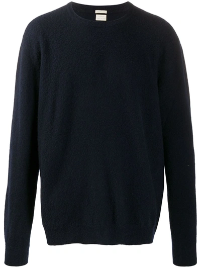 Massimo Alba Watercolour-dyed Cashmere Jumper In Blue