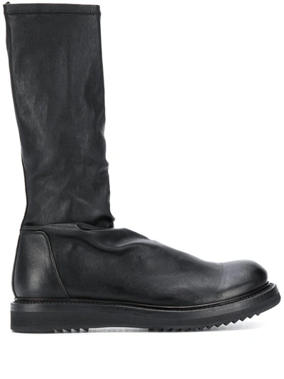 Rick Owens Knee-length Boots In Black