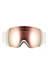 Smith I/o Mag(tm) Snow Goggles In White Vapor/ Rose Gold