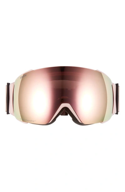 Smith I/o Mag(tm) Snow Goggles In Rock Salt/ Tannin/ Rose Gold