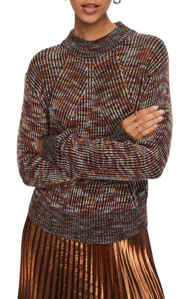 Scotch & Soda Melange Sweater In Combo M