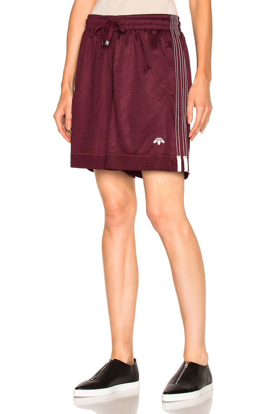 adidas maroon soccer shorts