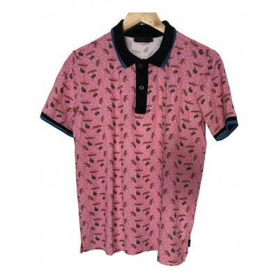 Pre-owned Prada Polo Shirt In Pink