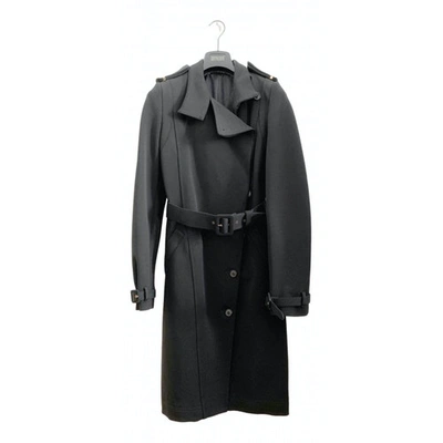 Pre-owned Givenchy Trench Coat In Black