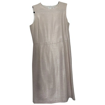 Pre-owned Barneys New York Silk Dress In Pink