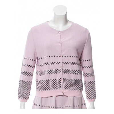 Pre-owned Dior Cardigan In Pink