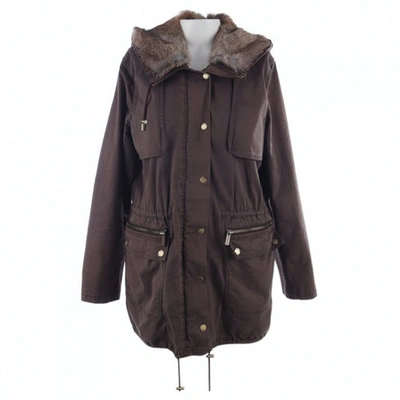 Pre-owned Michael Kors Brown Cotton Jacket