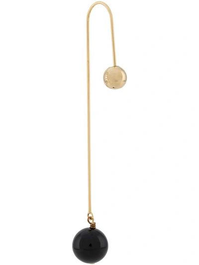 Ami Alexandre Mattiussi Spherical Pendant Earring In Gold