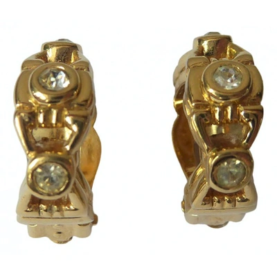 Pre-owned Nina Ricci Earrings In Gold