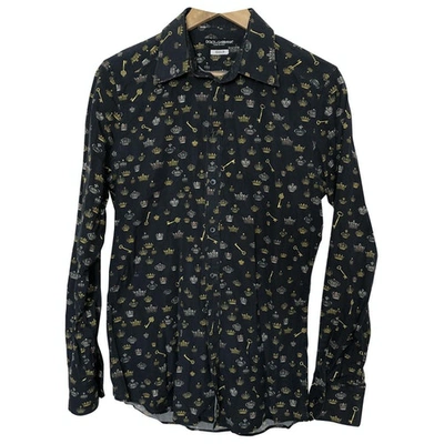 Pre-owned Dolce & Gabbana Shirt In Anthracite