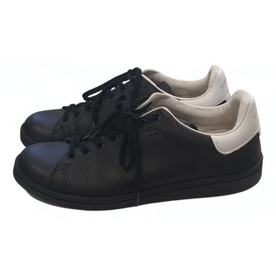 Pre-owned Isabel Marant Étoile Black Leather Trainers