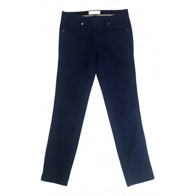 Pre-owned Stella Mccartney Slim Jeans In Navy