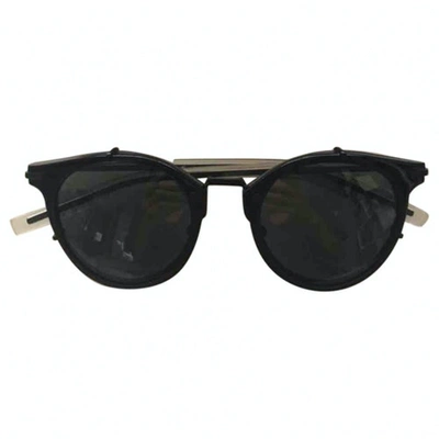 Pre-owned Dior Black Metal Sunglasses