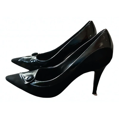 Pre-owned Sergio Rossi Heels In Black