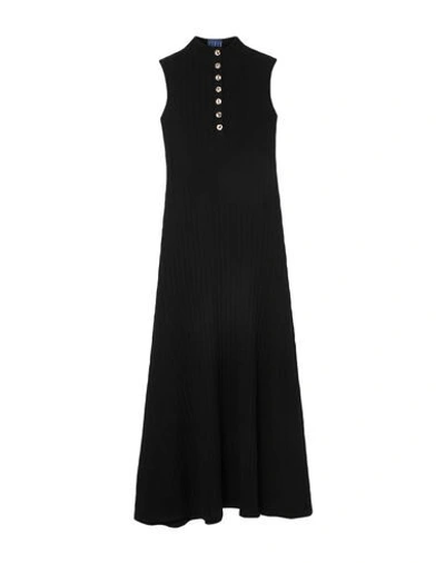 Albus Lumen Long Dresses In Black