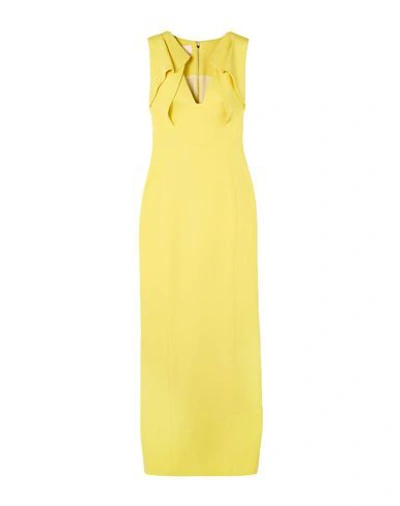 Antonio Berardi Long Dresses In Yellow