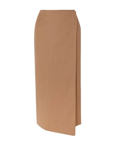 La Collection Long Skirts In Camel
