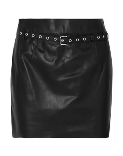Blouse Mini Skirts In Black
