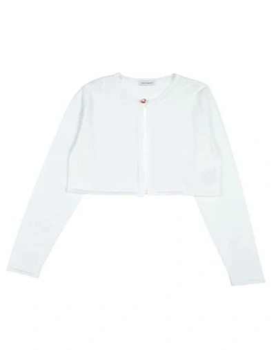 Dolce & Gabbana Kids' Cardigans In White