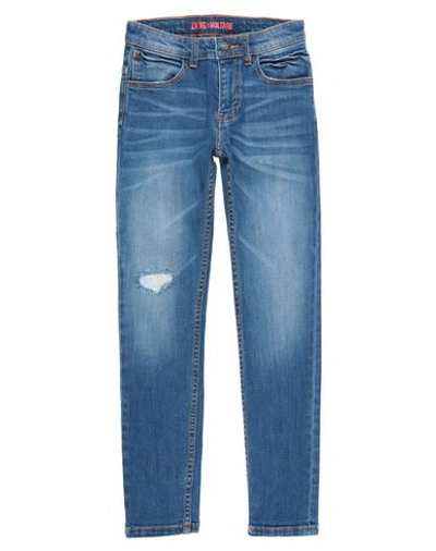 Zadig & Voltaire Kids' Jeans In Blue