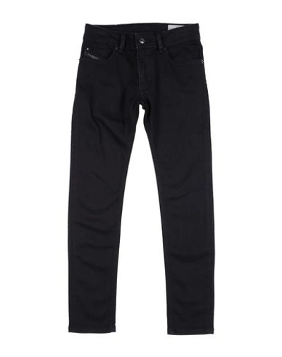 Diesel Kids' Jeans In Black