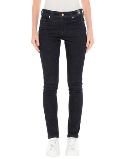 Versace Jeans Couture Denim Pants In Blue