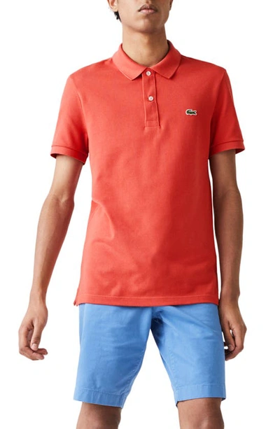 Lacoste Live Slim Fit Polo Shirt Rouge In Red