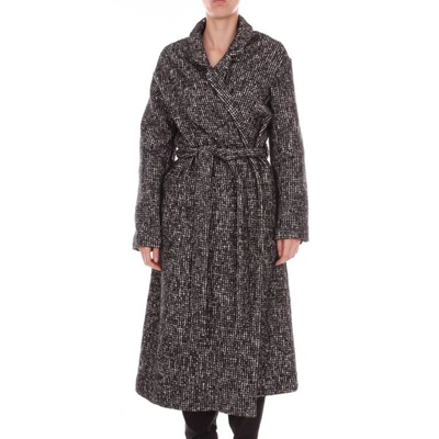Altea Women's 1862701black Black Wool Coat