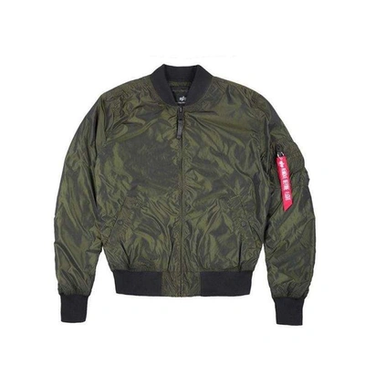 Alpha Industries Ma-1 Lw Iridium Dark Green