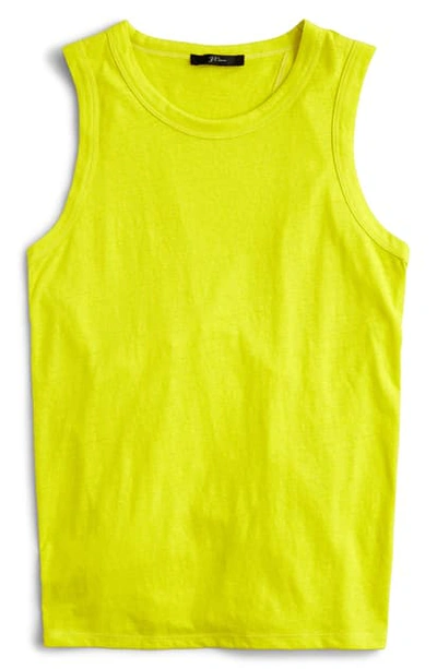 Jcrew Tie-back Tank Top In Brilliant Sunset