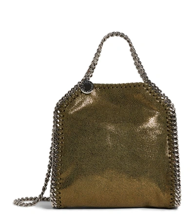 Stella Mccartney Tiny Shiny Shaggy Deer Falabella Tote Bag