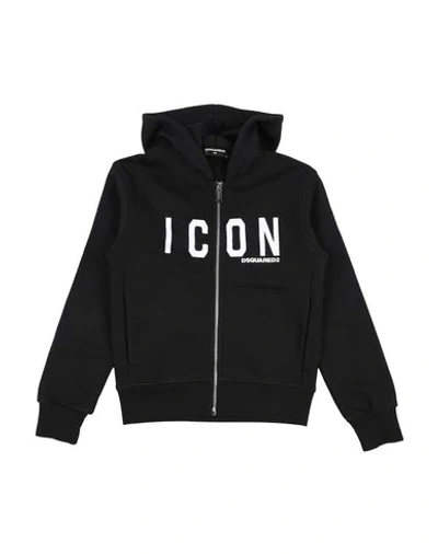 Dsquared2 Sweatshirts In Black