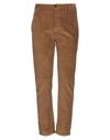 Grey Daniele Alessandrini Pants In Camel