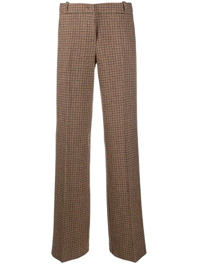 Drumohr Houndstooth Trousers Multicolor In Neutrals
