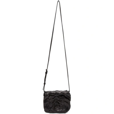 Valentino Garavani Black Small 03 Rose Edition Atelier Bag In 0no Black