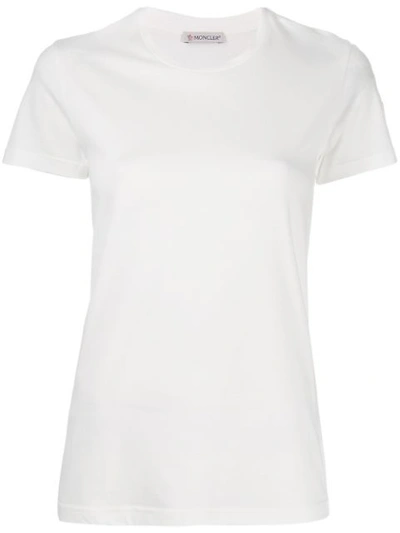 Moncler Short-sleeved T-shirt In White