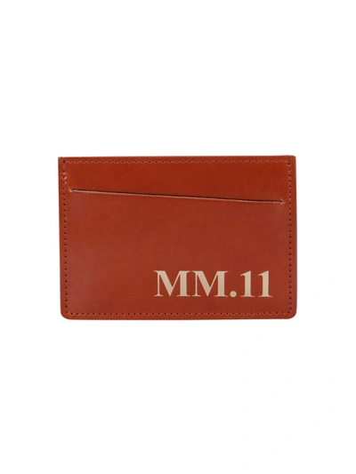 Maison Margiela Brown Leather Card Holder