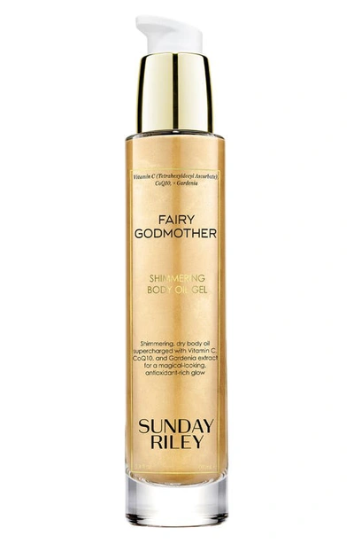 Sunday Riley Fairy Godmother Shimmering Body Oil Gel 3.4 Oz. In N,a