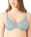 Wacoal Women's Back Appeal Underwire Bra 855303 In Lead