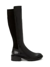 Aquatalia Women's Olidia Leather Knee-high Boots In Espresso